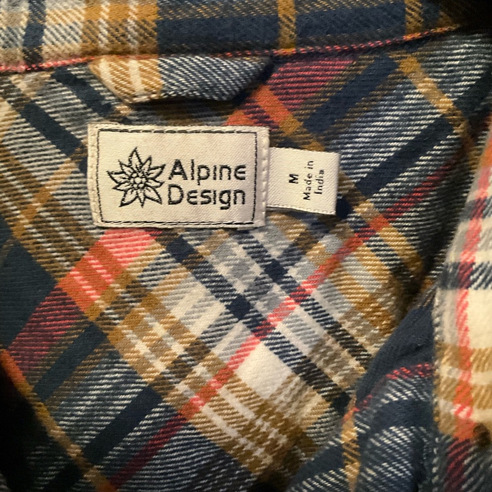 Alpine Design Midweight Flannel Plaid Shirt - Picture 2 of 11